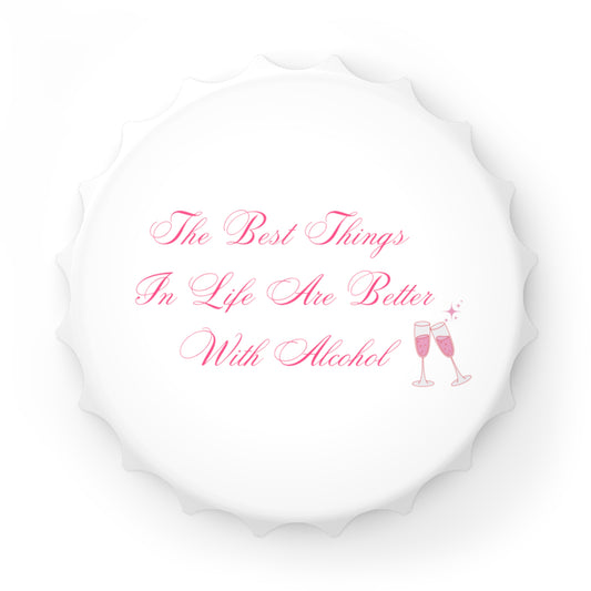 ‘Pink Pop Twist’ Bottle Opener