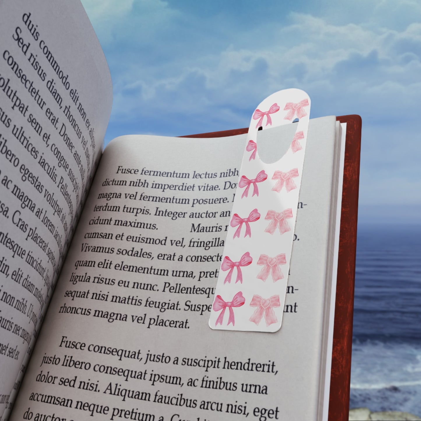 Ribbon Rose Bookmark